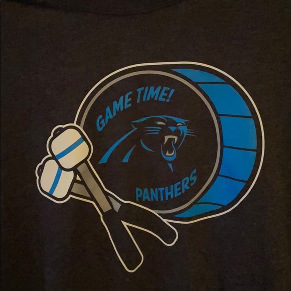 ‘47 Carolina Panthers “Keep Pounding” Drum T-shirt - Picture 2 of 4